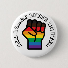 LGBT Black Pride All Lives Matter 缶バッジ