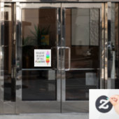 Lgbt Diversityアイスクリームラブオブオールフレーバー引用文 ウィンドウサイン (オフィスドア)