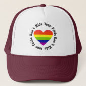 Lgbt Dont Yourプライド キャップ (正面)