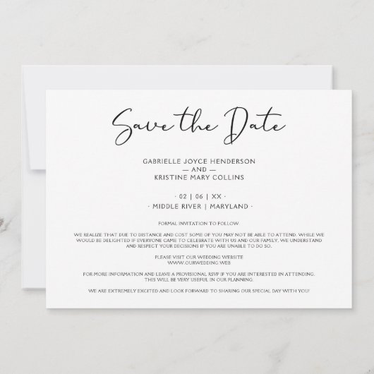 LGBT Elegant Mrs & Mrs Christmas Couple Wedding (裏面)