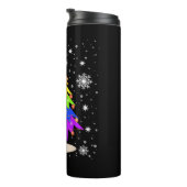 LGBT Flag Christmas Tree Merry Christmas Gay LGBT  タンブラー (回転右)