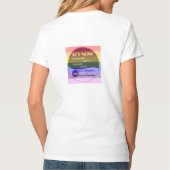 LGBT for Kim-バラ Tシャツ (裏面)