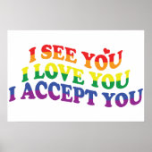 LGBT I Love You、I Accept ポスター (正面)