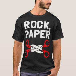 LGBT LGBTQロック紙シザーレズビアン Tシャツ