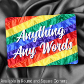 LGBT LGBTQ オリジナルのテキストを作成 自由な用途 招待状