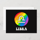 Lgbt Libra ポストカード (正面/裏面)