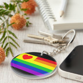 #LGBT #love #pride #gay #lesbian #freedom #parade キーホルダー (正面右)