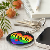 #LGBT #love #pride #gay #lesbian #freedom #parade キーホルダー (正面右)