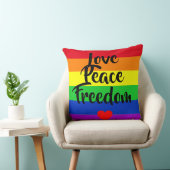 #LGBT #love #pride #gay #lesbian #freedom #parade クッション (椅子)