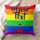 #LGBT #love #pride #gay #lesbian #freedom #parade クッション (ブランケット)