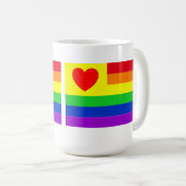 #LGBT #love #pride #gay #lesbian #freedom #parade コーヒーマグカップ (正面右)