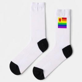 #LGBT #love #pride #gay #lesbian #freedom #parade ソックス