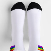 #LGBT #love #pride #gay #lesbian #freedom #parade ソックス (上部)