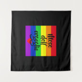 #LGBT #love #pride #gay #lesbian #freedom #parade タペストリー (正面(横))