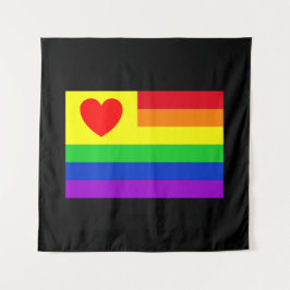 #LGBT #love #pride #gay #lesbian #freedom #parade タペストリー