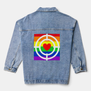 #LGBT #love #pride #gay #lesbian #freedom #parade デニムジャケット