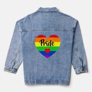 #LGBT #love #pride #gay #lesbian #freedom #parade デニムジャケット