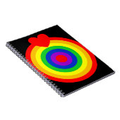 #LGBT #love #pride #gay #lesbian #freedom #parade ノートブック (右側)