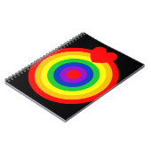 #LGBT #love #pride #gay #lesbian #freedom #parade ノートブック (左側)