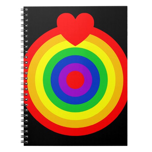 #LGBT #love #pride #gay #lesbian #freedom #parade ノートブック (正面)