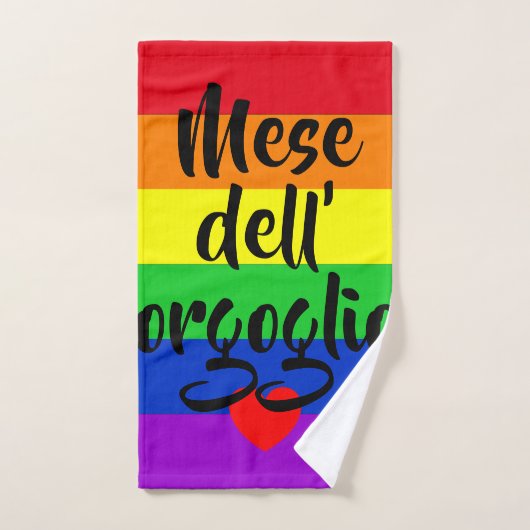 #LGBT #love #pride #gay #lesbian #freedom #parade バスタオルセット (ハンドタオル)