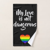#LGBT #love #pride #gay #lesbian #freedom #parade バスタオルセット (ハンドタオル)