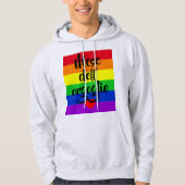 #LGBT #love #pride #gay #lesbian #freedom #parade パーカ (正面)