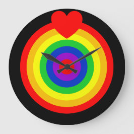 #LGBT #love #pride #gay #lesbian #freedom #parade ラージ壁時計