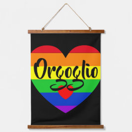 #LGBT #love #pride #gay #lesbian #freedom #parade 吊り下げ型タペストリー