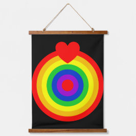 #LGBT #love #pride #gay #lesbian #freedom #parade 吊り下げ型タペストリー