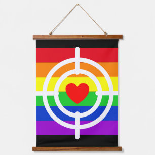 #LGBT #love #pride #gay #lesbian #freedom #parade 吊り下げ型タペストリー