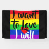 #LGBT #love #pride #gay #lesbian #freedom #parade 横断幕 (横)