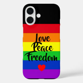 #LGBT #love #pride #gay #lesbian #freedom #parade iPhone 16ケース