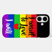 #LGBT #love #pride #gay #lesbian #freedom #parade Case-Mate iPhoneケース (裏面 (横))