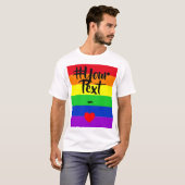 #LGBT #love #pride #gay #lesbian #freedom #parade Tシャツ (正面フル)