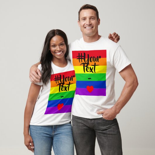 #LGBT #love #pride #gay #lesbian #freedom #parade Tシャツ (ユニセックス)