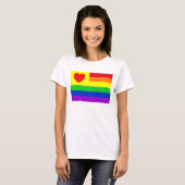 #LGBT #love #pride #gay #lesbian #freedom #parade Tシャツ (正面フル)