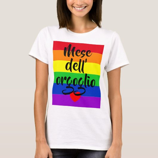 #LGBT #love #pride #gay #lesbian #freedom #parade Tシャツ (正面)
