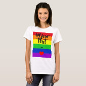 #LGBT #love #pride #gay #lesbian #freedom #parade Tシャツ (正面フル)
