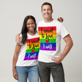 #LGBT #love #pride #gay #lesbian #freedom #parade Tシャツ