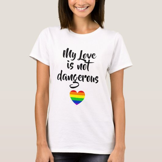 #LGBT #love #pride #gay #lesbian #freedom #parade Tシャツ (正面)