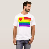 #LGBT #love #pride #gay #lesbian #freedom #parade Tシャツ (正面フル)