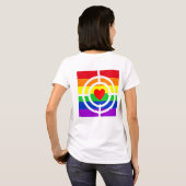 #LGBT #love #pride #gay #lesbian #freedom #parade Tシャツ (裏面フル)