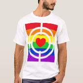 #LGBT #love #pride #gay #lesbian #freedom #parade Tシャツ (正面)
