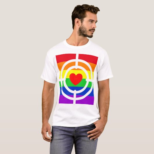 #LGBT #love #pride #gay #lesbian #freedom #parade Tシャツ (正面フル)
