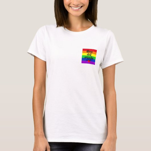 #LGBT #love #pride #gay #lesbian #freedom #parade Tシャツ (正面)