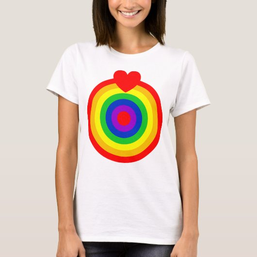 #LGBT #love #pride #gay #lesbian #freedom #parade Tシャツ (正面)
