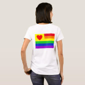 #LGBT #love #pride #gay #lesbian #freedom #parade Tシャツ (裏面フル)