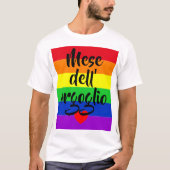 #LGBT #love #pride #gay #lesbian #freedom #parade Tシャツ (正面)