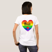 #LGBT #love #pride #gay #lesbian #freedom #parade Tシャツ (裏面フル)